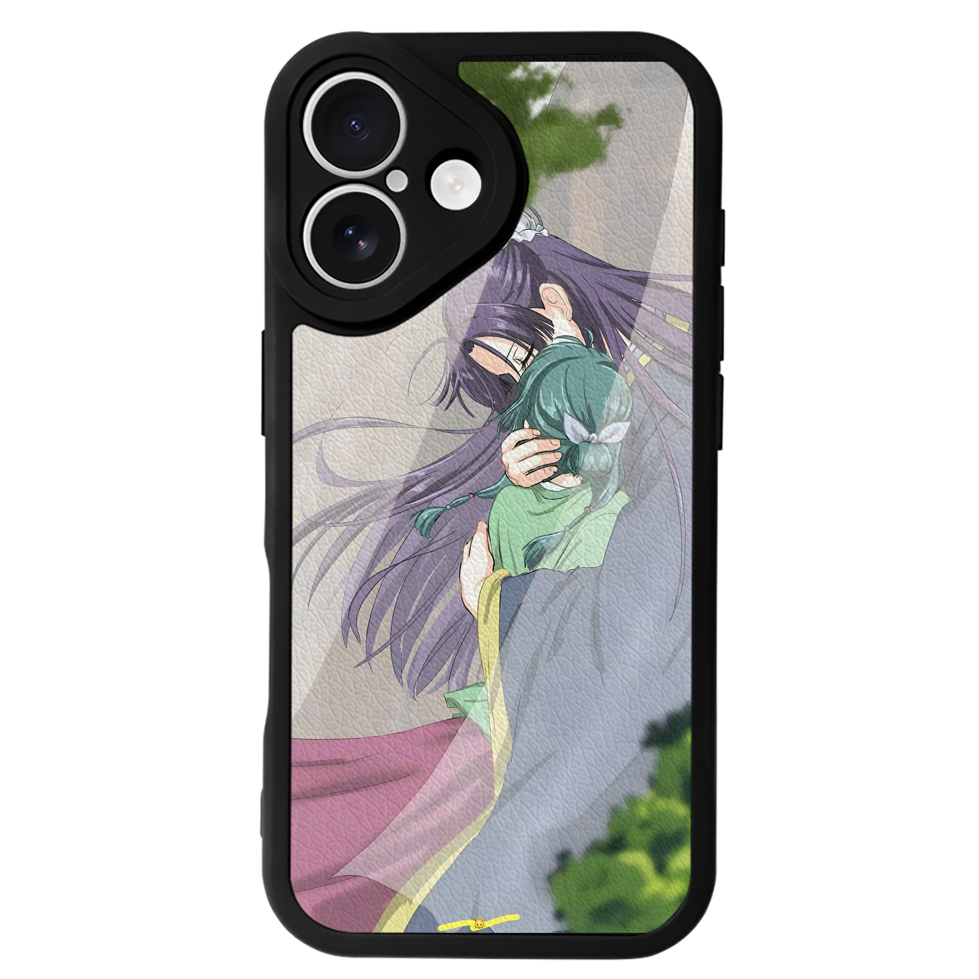 （画像用） 薬屋のひとりごと The Apothecary Diaries 【iPhone 16シリーズ対応】シリコンスマホケース（レザー調） 材質：シリコン